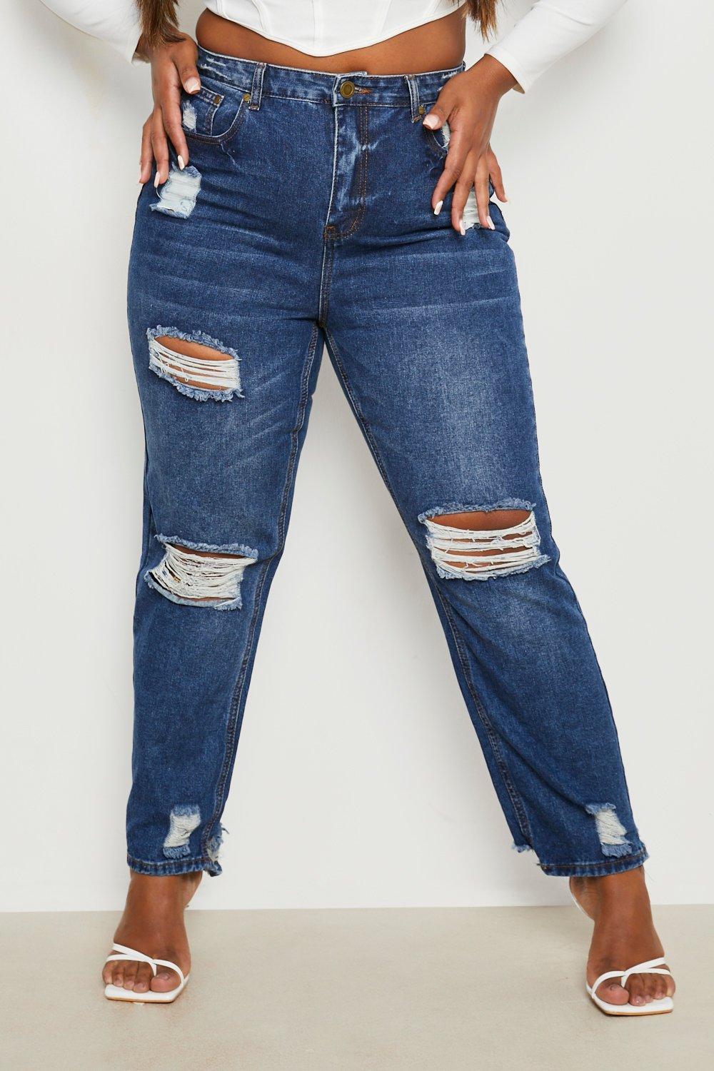 Boohoo mom jeans review sale